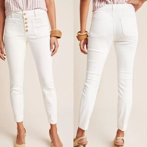 Anthropologie Pilcro High-Rise Denim Leggings Size 32